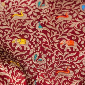 shikargarh motifs,banarasi sarees, kalindi silks