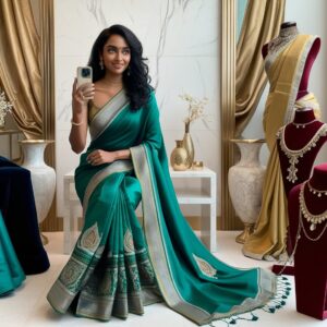 social media influencer, tutorials, banarasi sarees, banarasi silk sarees, sarees wholesalers, kalindi silks