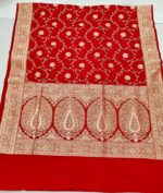Elegant Kalindi Jaal Silk Saree featuring intricate floral jaal weaving on premium silk fabric, ideal for festive and traditional occasions.